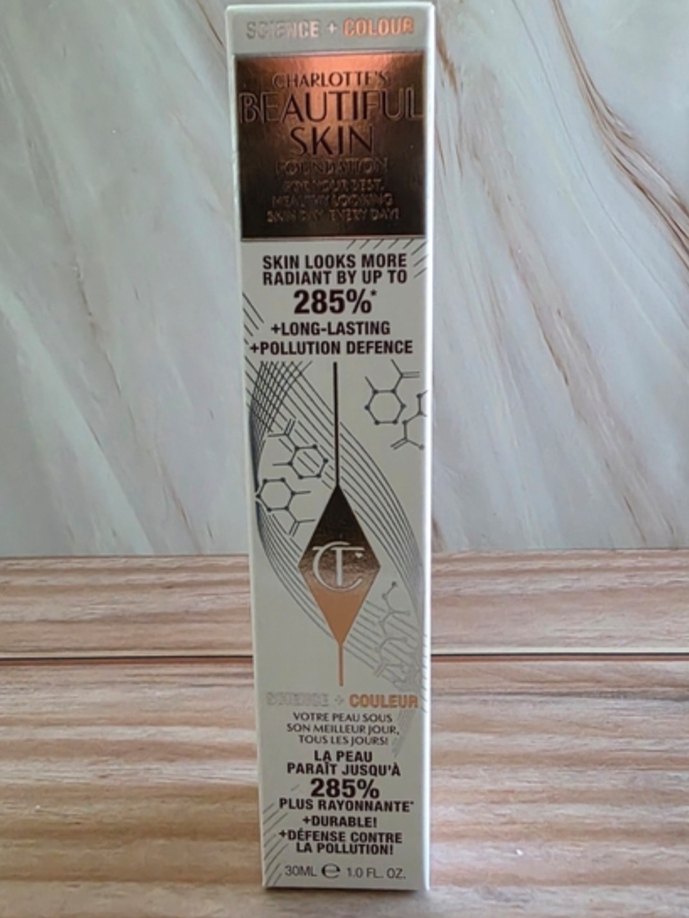 Charlotte Tilbury Beautiful Skin Radiant Concealer In 13 Deep Fonce NIB